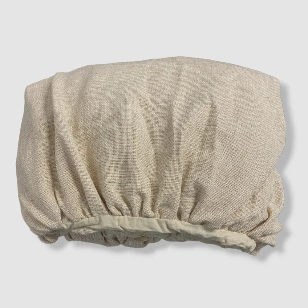 $535 25 Mackenzie Lane Beige Oatmeal Bella Queen Gathered Dust Skirt